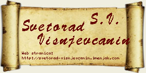 Svetorad Višnjevčanin vizit kartica